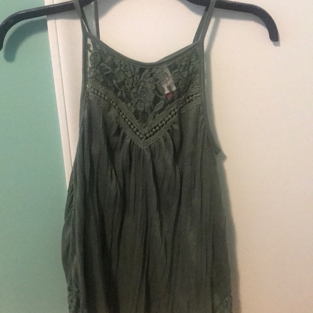 No Boundaries green tank